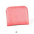 3537 Folding Short RFID Anti-Theft Genuine Leather Coin Purse for Ladies(Pink)