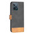 For OPPO Realme C31 BF11 Color Matching Skin Feel Leather Phone Case(Black) For OPPO Realme C31 BF11 Color Matching Skin Feel Leather Phone Case(Black)