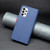 For Samsung Galaxy A73 BF13 Color Matching Cross Texture Leather Phone Case(Blue)