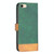 For iPhone SE 2022 / SE 2020 / 8 / 7 BF11 Color Matching Skin Feel Leather Phone Case(Green)