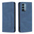 For OnePlus Nord N200 5G Magnetic RFID Blocking Anti-Theft Leather Phone Case(Blue)
