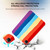 For iPad Pro 11 2018 / 2020 / 2021 Liquid Silicone Magnetic Pen Function Tablet Case(Rainbow)