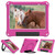 For iPad mini 6 EVA Handle Holder Tablet Case(Rose Red)