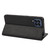 For Samsung Galaxy M53 5G Skin Feel Splicing Leather Phone Case(Black)
