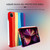 Liquid Silicone Magnetic Pen Function Tablet Case For iPad Pro 12.9 2018 / 2020 / 2021(Rainbow)