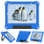 For iPad mini 6 EVA Handle Holder Tablet Case(Blue)