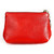2017 Litchi Texture Genuine Leather Hand Held Small Wallet for Ladies(Red)