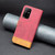 For OPPO A94 5G BF11 Color Matching Skin Feel Leather Phone Case(Red)