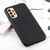 For Samsung Galaxy A13 4G Cross Texture Genuine Leather Phone Case(Black)