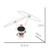 Induction Steel Man Aircraft Gyro Robot Luminous Toy For Children(Blue Astronauts)