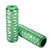 FMFXTR Bicycle Back Seat Foot Pedal Universal Back Rear Post, Color: Green Small Hole Short