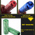 FMFXTR Bicycle Back Seat Foot Pedal Universal Back Rear Post, Color: Green Small Hole Short