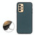 For Samsung Galaxy A13 4G Sheep Texture Genuine Leather Shockproof Phone Case(Green)