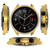 For Samsung Galaxy Watch 3 45mm Single Row Diamond PC Watch Case(Gold)