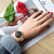 For Samsung Galaxy Watch 3 45mm Single Row Diamond PC Watch Case(Gold)
