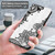 For Nokia G50 3D Painting Pattern Flip Leather Phone Case(Black Flower)