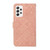 For Samsung Galaxy A33 5G Ethnic Style Embossed Pattern Leather Phone Case(Pink)