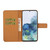 For Samsung Galaxy S22 5G Ethnic Style Embossed Pattern Leather Phone Case(Brown)