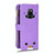 For Doogee S88 Pro / S88 Plus Litchi Texture Zipper Leather Phone Case(Purple)