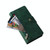 For Google Pixel 6 Rivet Buckle 9 Cards Three Fold Leather Phone Case(Green)