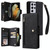 For Samsung Galaxy S21 Ultra 5G Rivet Buckle 9 Cards Three Fold Leather Phone Case(Black) For Samsung Galaxy S21 Ultra 5G Rivet Buckle 9 Cards Three Fold Leather Phone Case(Black)