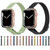 Milanese Small Waist Watch Band For Apple Watch Ultra 49mm&Watch Ultra 2 49mm / Series 9&8&7 45mm / SE 3&SE 2&6&SE&5&4 44mm / 3&2&1 42mm(Black)