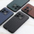 For OnePlus 10 Pro Accurate Hole Lambskin Texture Genuine Leather Phone Case(Black)