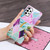For Samsung Galaxy A53 5G Electroplating Pattern TPU Phone Case(Triangular Rhombus)