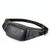 LAOSHIZI Vintage Leather Waist Bag Shoulder Crossbody Bag Shoulder Chest Bag For Men(Black) LAOSHIZI Vintage Leather Waist Bag Shoulder Crossbody Bag Shoulder Chest Bag For Men(Black)