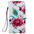 For Samsung Galaxy A23 Painted Pattern Horizontal Flip Leather Phone Case(Peacock Flower)