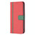 For Samsung Galaxy S20 BF13 Color Matching Cross Texture Leather Phone Case(Red)
