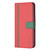 For Samsung Galaxy S20+ BF13 Color Matching Cross Texture Leather Phone Case(Red)