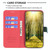 For Samsung Galaxy S20+ BF13 Color Matching Cross Texture Leather Phone Case(Red)