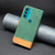 For Motorola Moto G71 BF11 Color Matching Skin Feel Leather Phone Case(Green)
