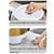 Kitchen Divider Rotating Cereal Storage Box(Transparent)