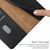 For OPPO A54 Genuine Leather Fingerprint-proof Horizontal Flip Phone Case(Black)
