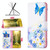 For OPPO Realme GT Neo3 Colored Drawing Pattern Leather Phone Case(Butterfly Love)