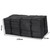 600D Waterproof Cloth Double Zipper 8 Buckle Roof Bag Luggage Bag,Style: Roof Bag+Non-slip Mat