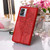 For OPPO A57 5G 2022 Embossed Butterfly Leather Phone Case(Red)