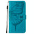 For OPPO Realme C31 4G Embossed Butterfly Leather Phone Case(Blue)