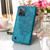 For OPPO Realme C31 4G Embossed Butterfly Leather Phone Case(Blue)