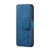 For Samsung Galaxy A13 4G DG.MING Retro Oil Edge Flip Leather Phone Case(Blue)