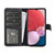 For Samsung Galaxy A13 4G Stitching Horizontal Flip Leather Phone Case(Black)