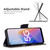 For OPPO A96 5G Colored Drawing Pattern Leather Phone Case(Smirk)
