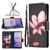 For OPPO A96 5G Colored Drawing Pattern Zipper Leather Phone Case(Lotus)
