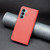 For Motorola Moto G200 5G / Edge S30 5G BF13 Color Matching Cross Texture Leather Phone Case(Red)