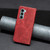 For Motorola Moto G200 5G / Edge S30 5G Lambskin Texture Pure Color Leather Phone Case(Red)