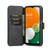 For Samsung Galaxy A13 4G DG.MING Retro Oil Edge Flip Leather Phone Case(Black)