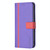 For Samsung Galaxy S21 5G BF13 Color Matching Cross Texture Leather Phone Case(Purple)