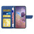 For Samsung Galaxy M21 Skin Feel Butterfly Peony Embossed Leather Phone Case(Blue)